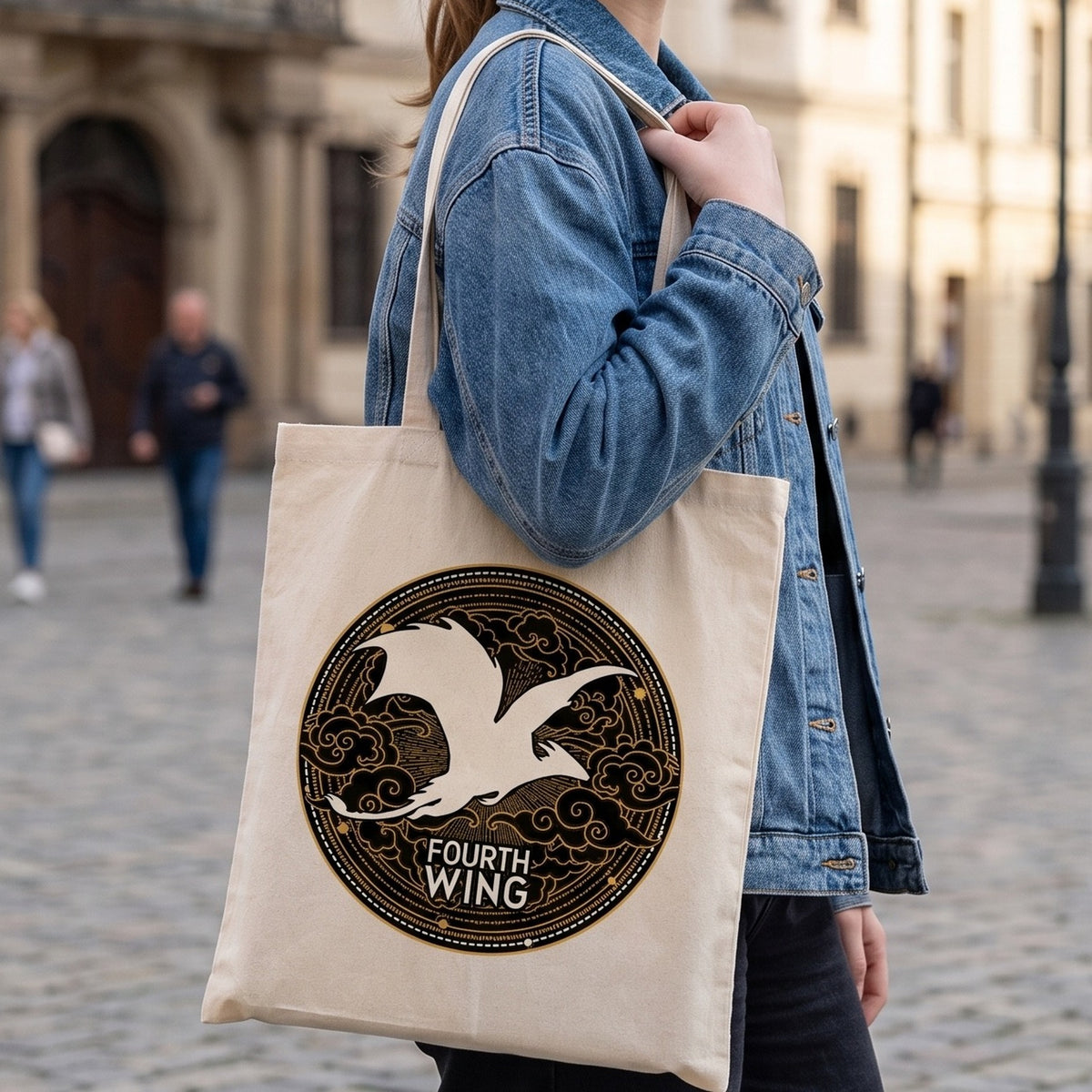 Image produit Fourth Wing - Tote bag Dragon