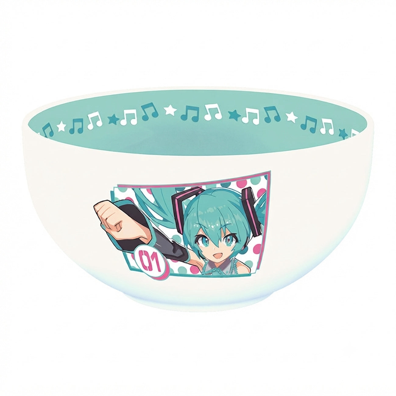 Image produit Hatsune Miku - Bol à céréales clés de sol