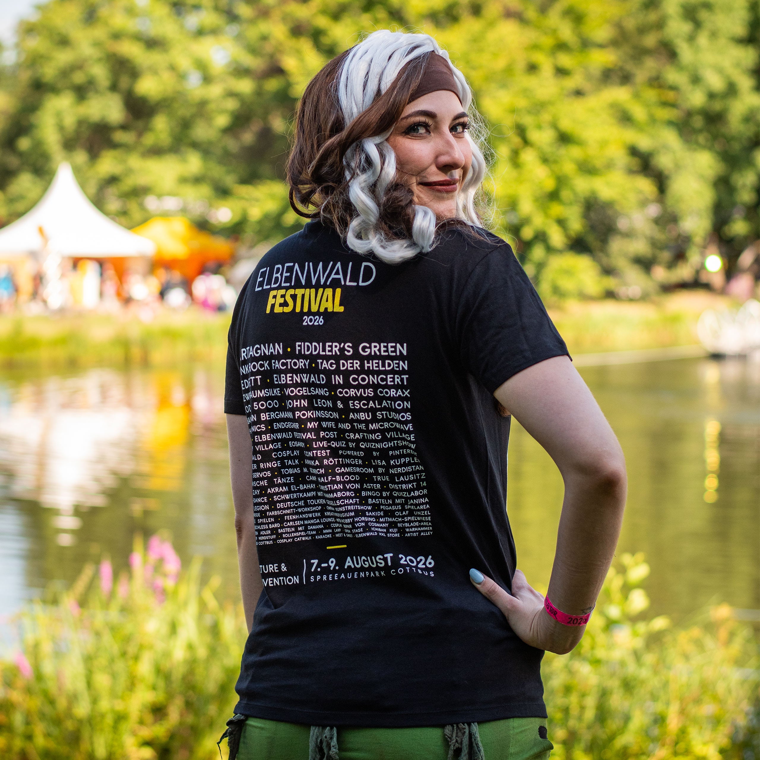 Product image Elbenwald Festival 2026 - Ghost Line Up T-Shirt
