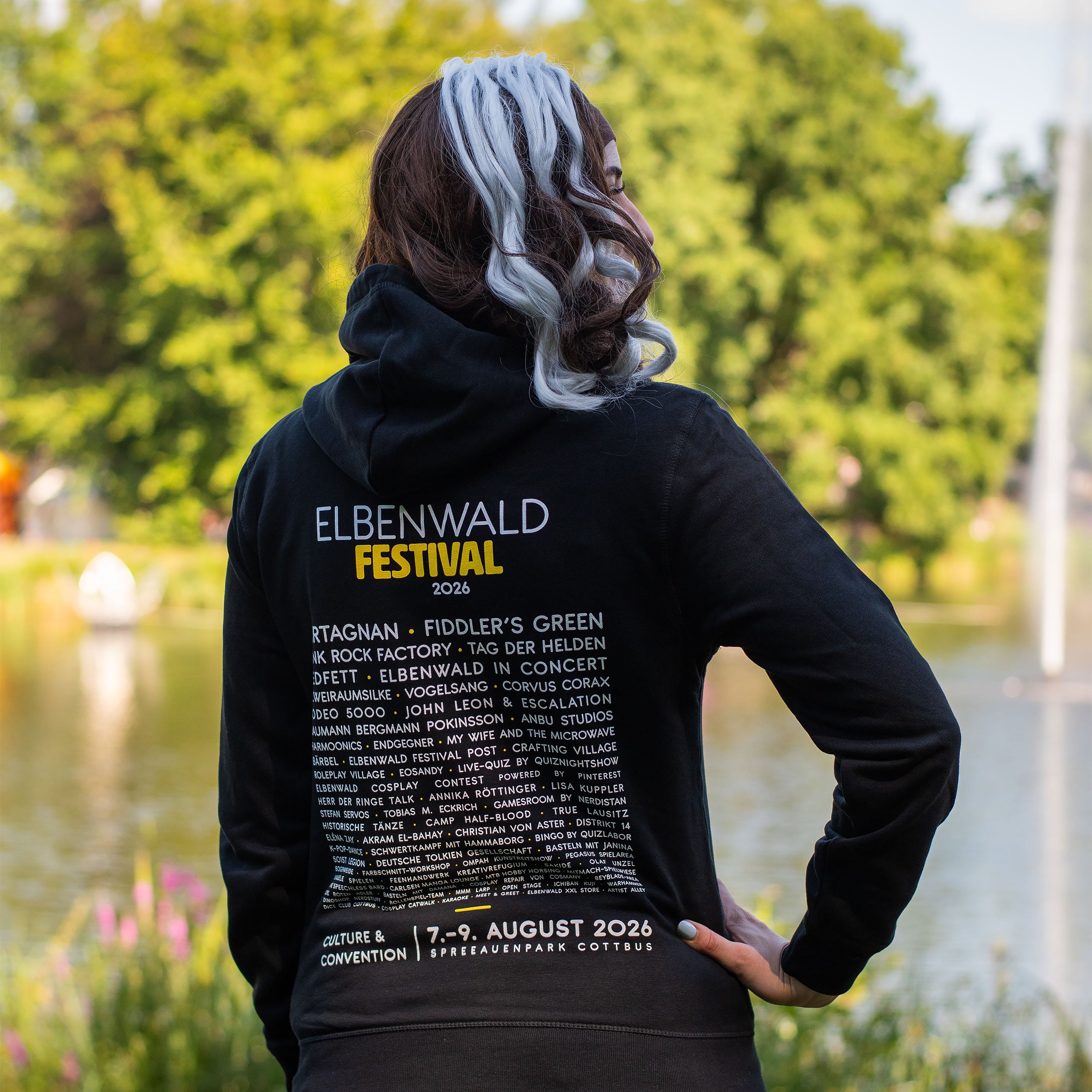 Image produit Elbenwald Festival 2026 - Sweat à capuche Line-Up