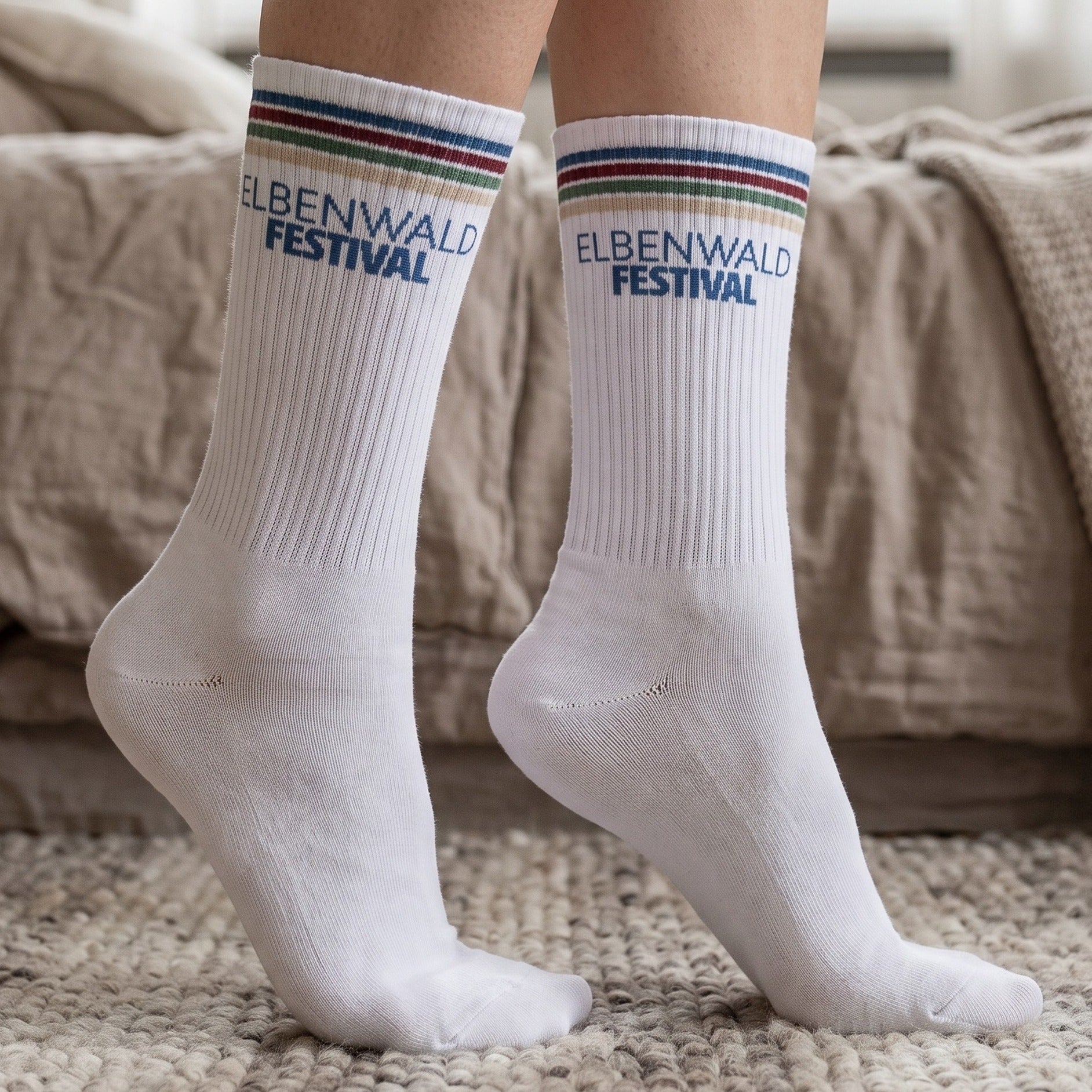 Image produit Elbenwald Festival - Chaussettes rayées