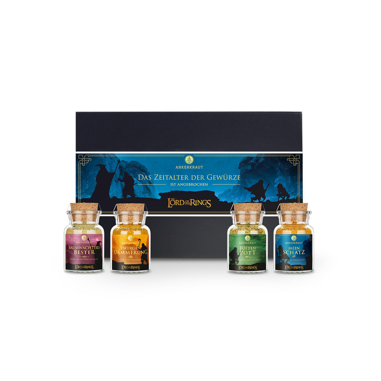 Image produit Le Seigneur des Anneaux – Coffret cadeau d’épices set de 4