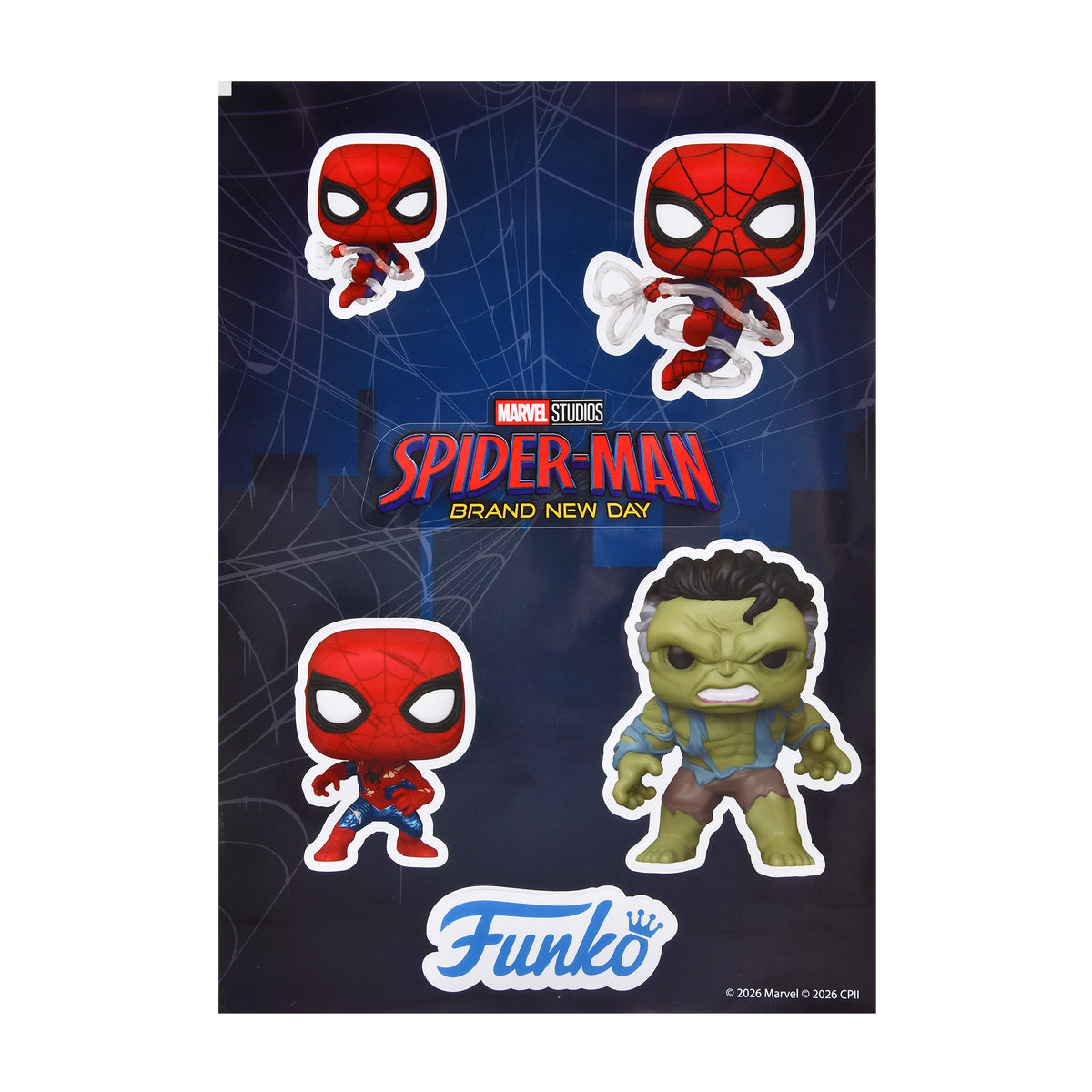 Image produit Spider-Man Brand New Day Planche d’autocollants gratuite
