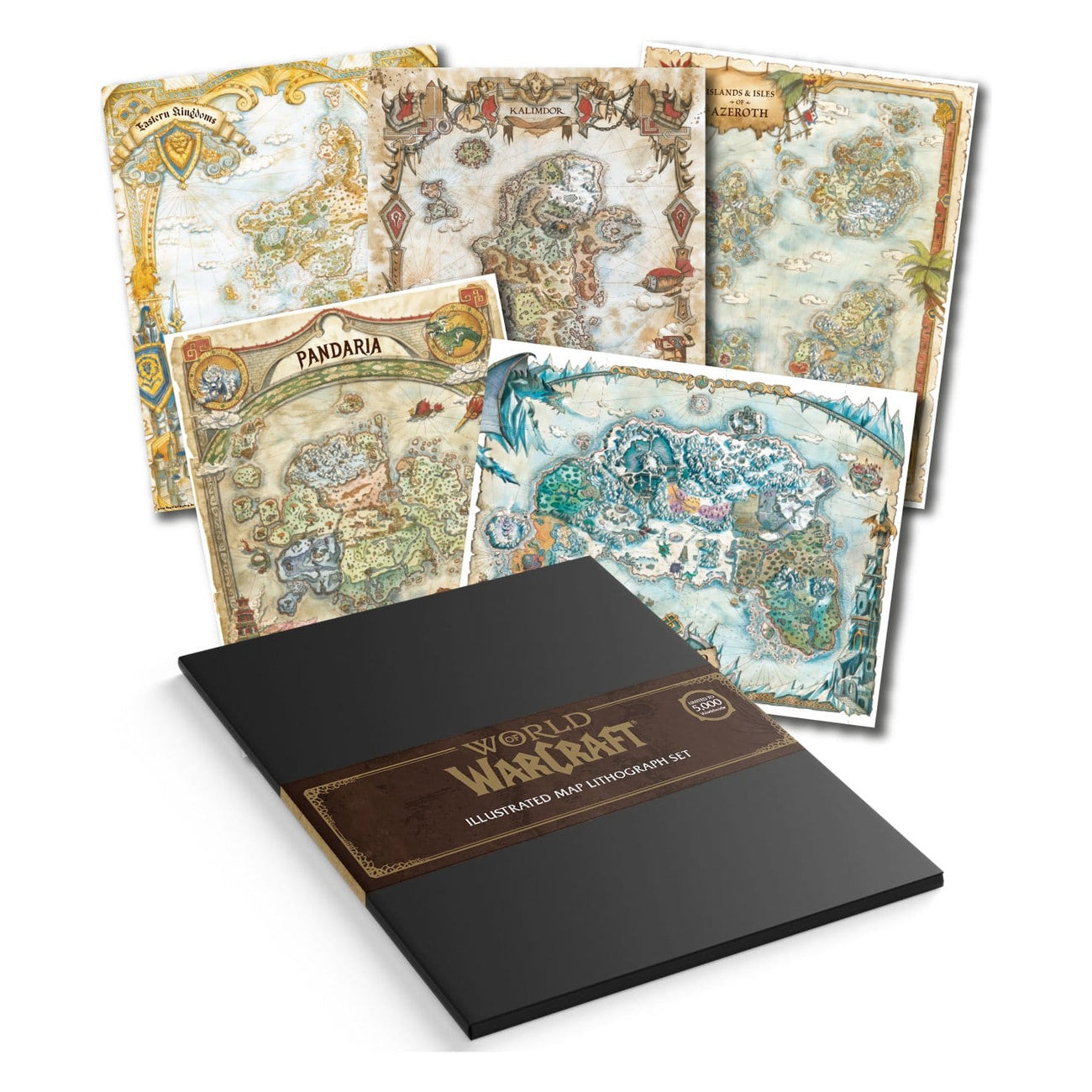 Image produit World of Warcraft - Lot de 5 tirages d'art