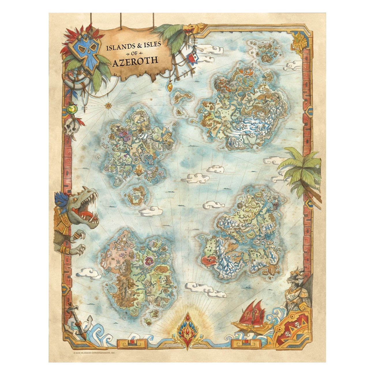 Image produit World of Warcraft - Lot de 5 tirages d'art