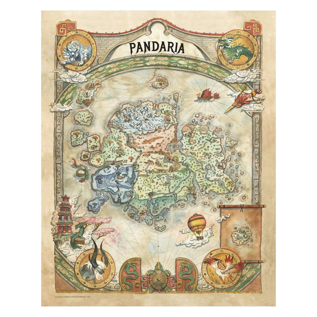 Image produit World of Warcraft - Lot de 5 tirages d'art