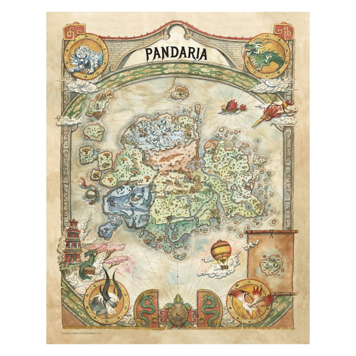 Image produit World of Warcraft - Lot de 5 tirages d'art
