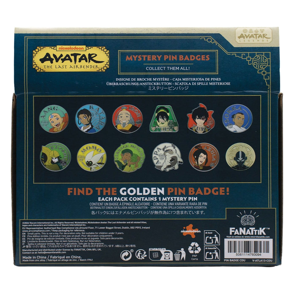 Image produit Avatar – Présentoir de 12 pins mystères