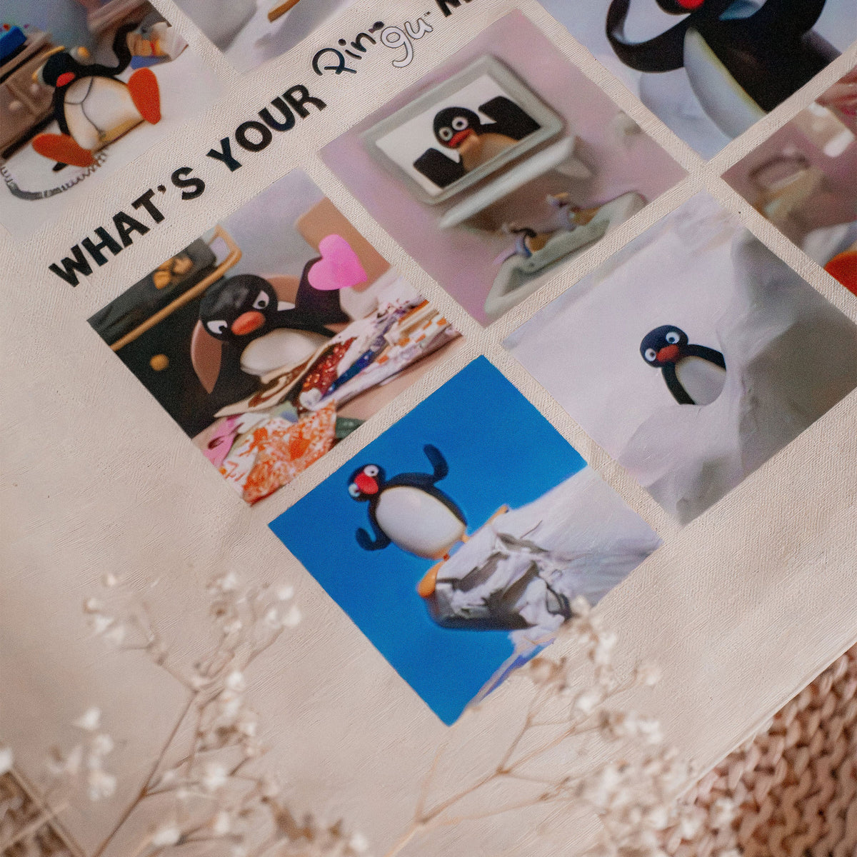 Image produit Pingu - Sac tote Moods of Pingu