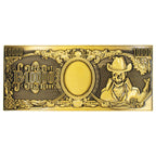 Image produit One Piece - Réplique de billet de banque en métal 1000 World Berry de collection