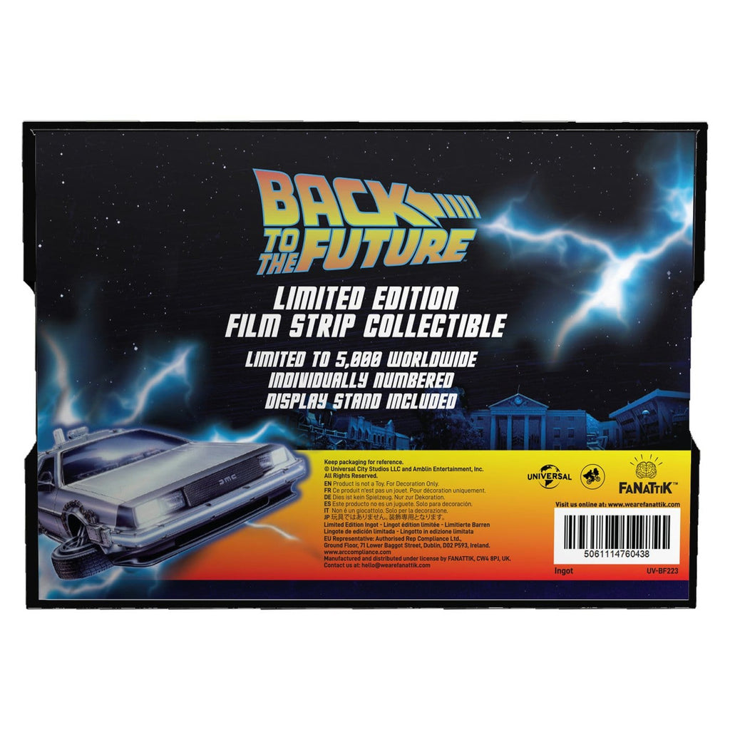Image produit Retour vers le futur - Réplique de bobine de film en métal Édition limitée