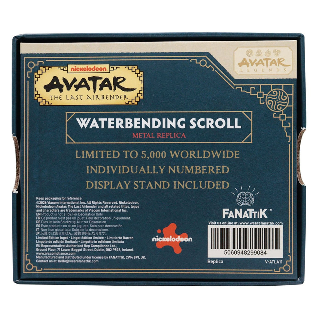 Image produit Avatar – Parchemin Maître de l’Eau Édition Limitée