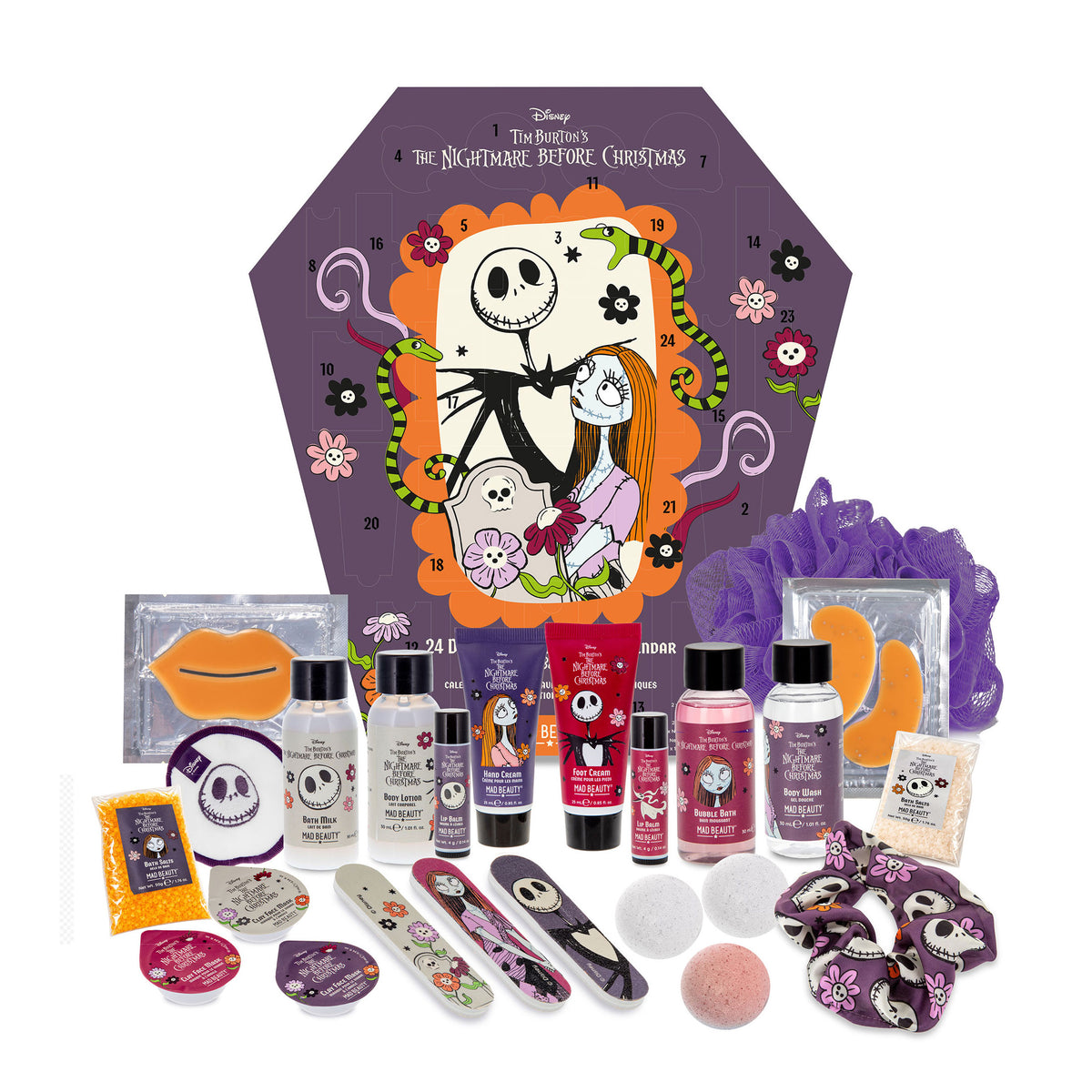 Image produit Nightmare Before Christmas - Calendrier de l'Avent cosmétique cercueil Jack