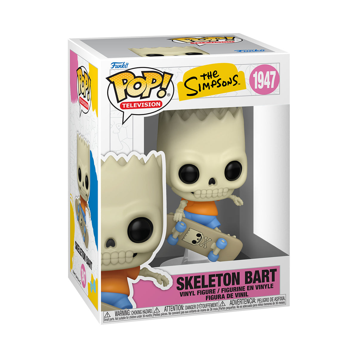 Image produit Les Simpson - Figurine Funko Pop Skeleton Bart