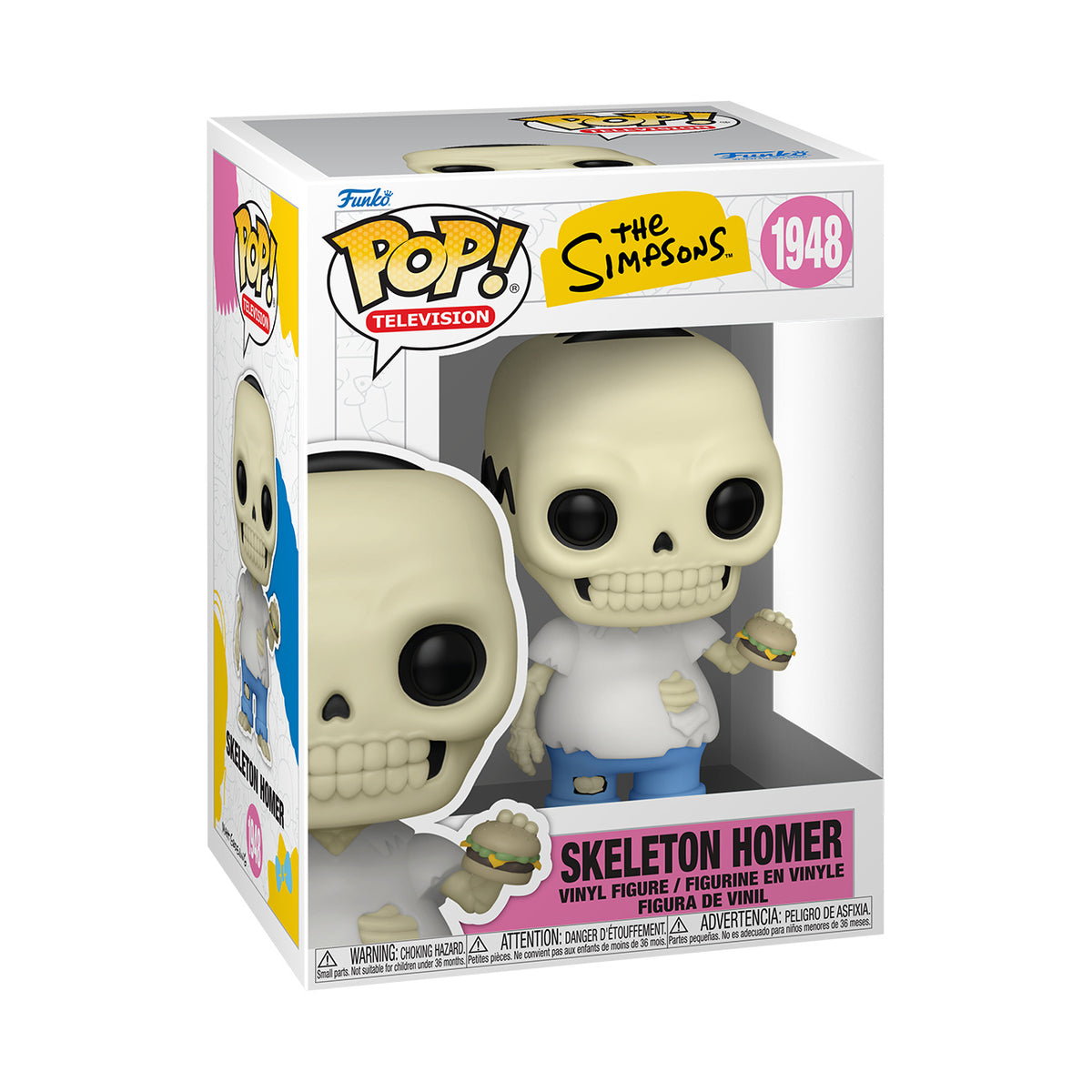 Image produit Les Simpson - Figurine Funko Pop Skeleton Homer