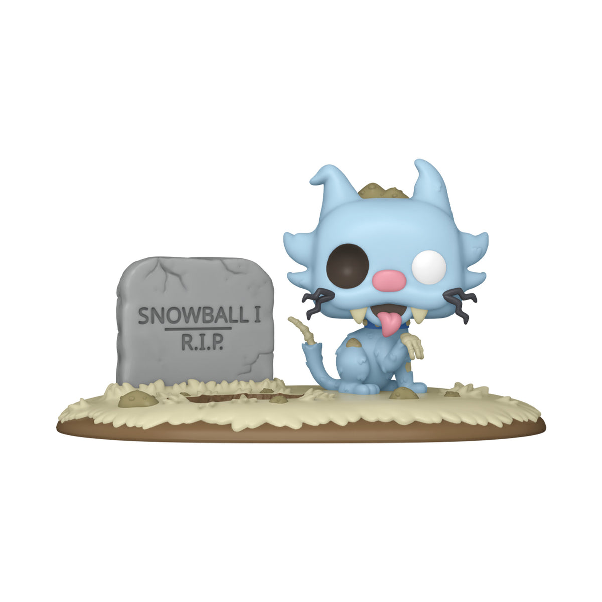 Image produit Les Simpson - Figurine Funko Pop Deluxe Zombie Snowball