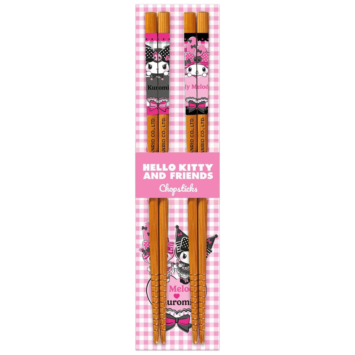 Product image Hello Kitty - Kuromi and My Melody Chopsticks