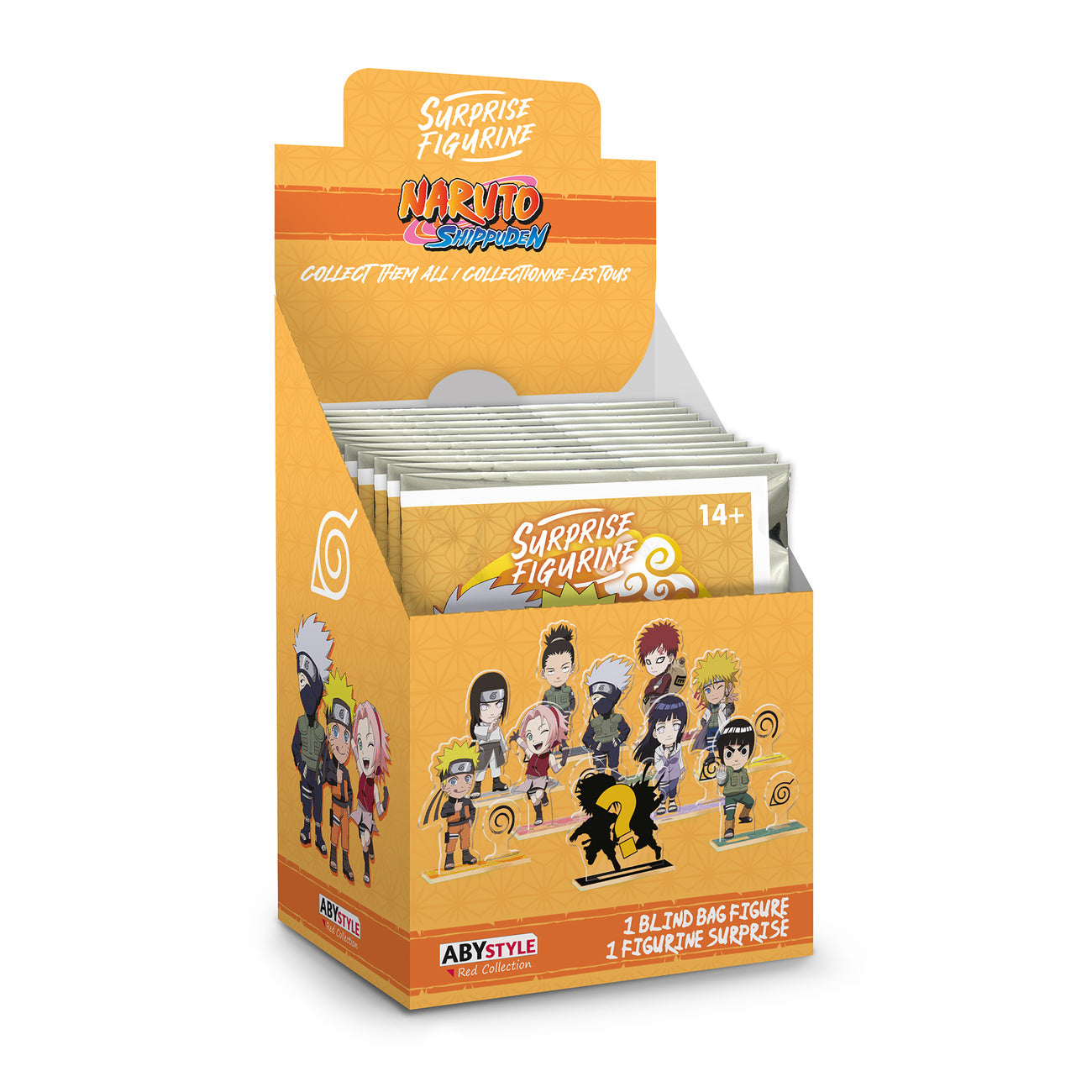 Image produit Naruto Shippuden - Présentoir de mini-figurines en acrylique Mystery