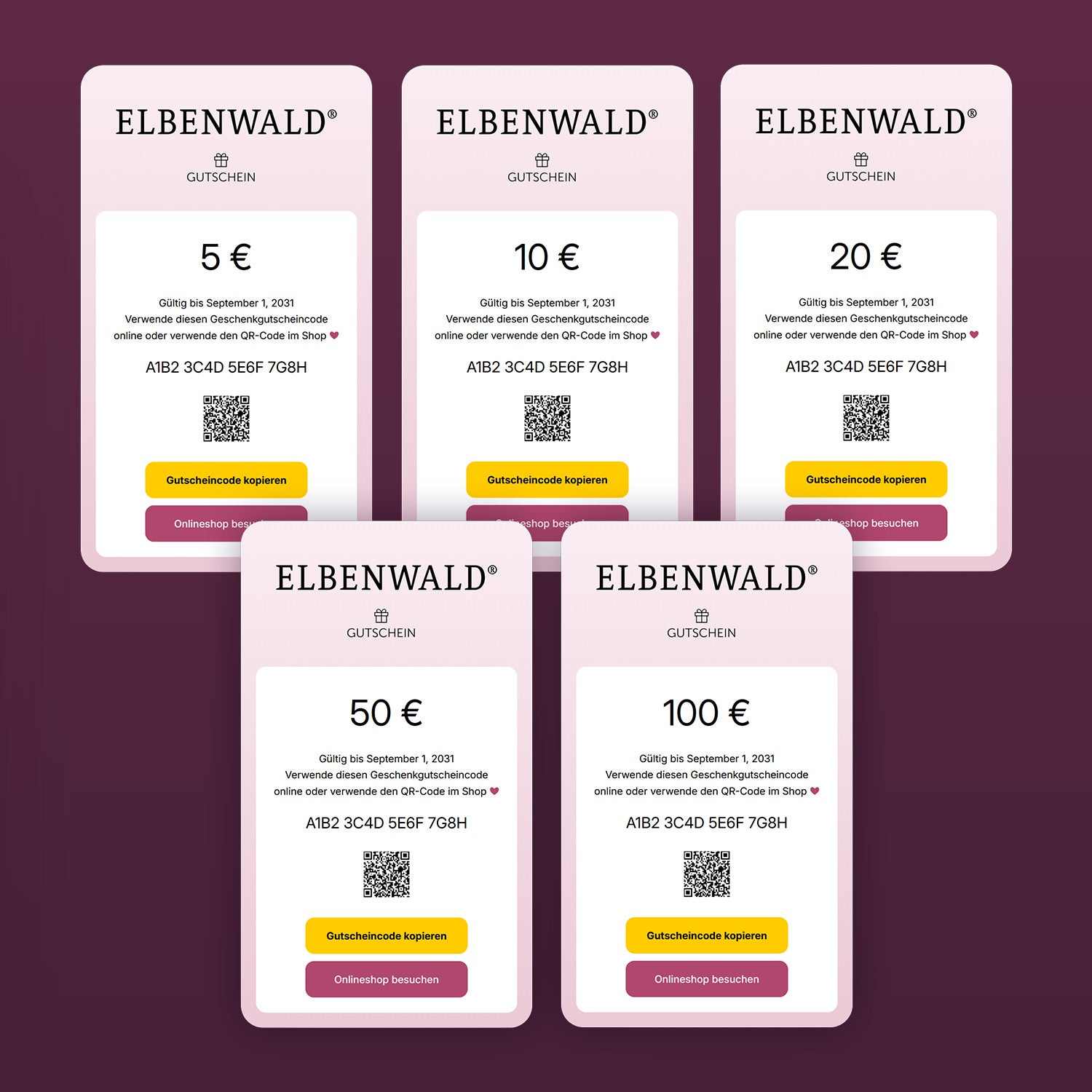 Image produit Carte-cadeau numérique
