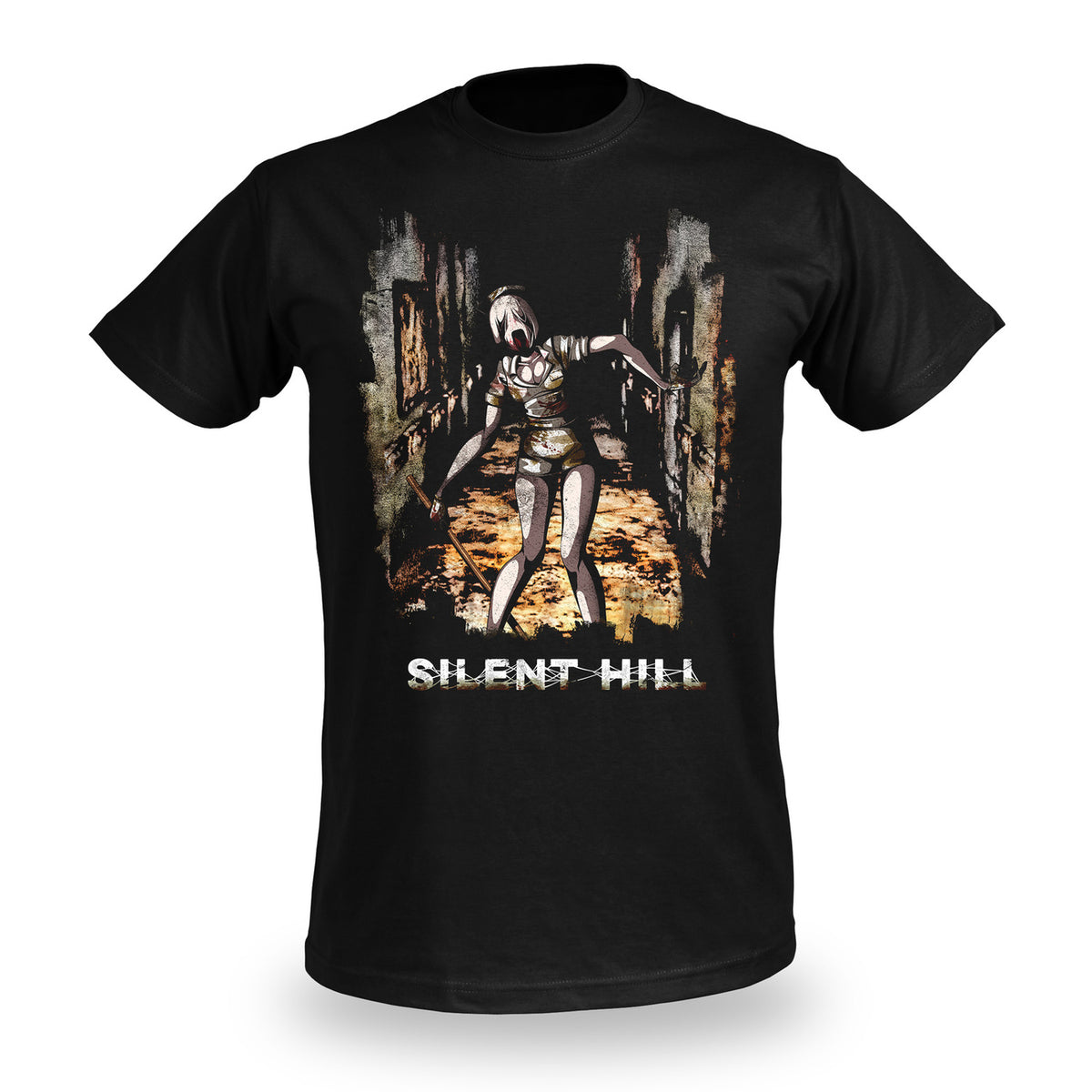 Image produit T-shirt Nurse noir édition limitée pour les fans de Silent Hill