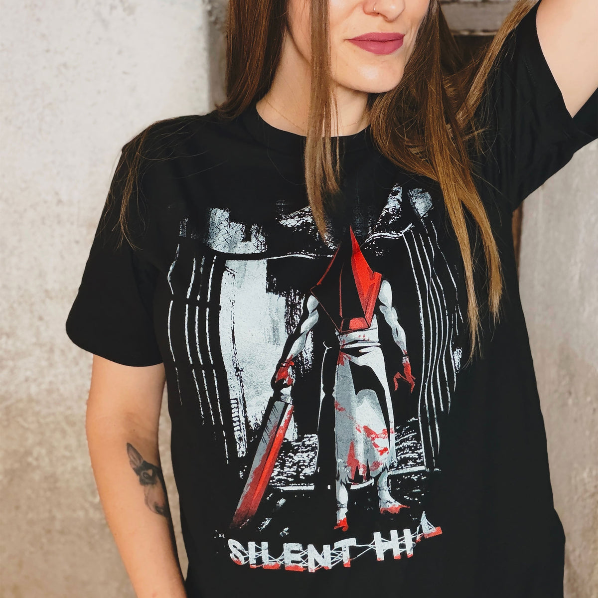Product image Pyramid Head Black T-Shirt for Silent Hill Fans