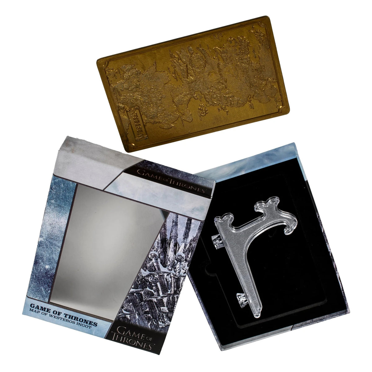 Image produit Game of Thrones - Lingot en métal Carte de Westeros