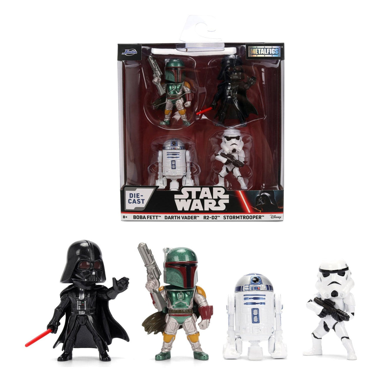 Image produit Star Wars Pack de 4 mini-figurines Vague 1 6,5 cm