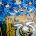 Image produit Bannière de table Warhammer 40 000 Chapitre Ultramarines