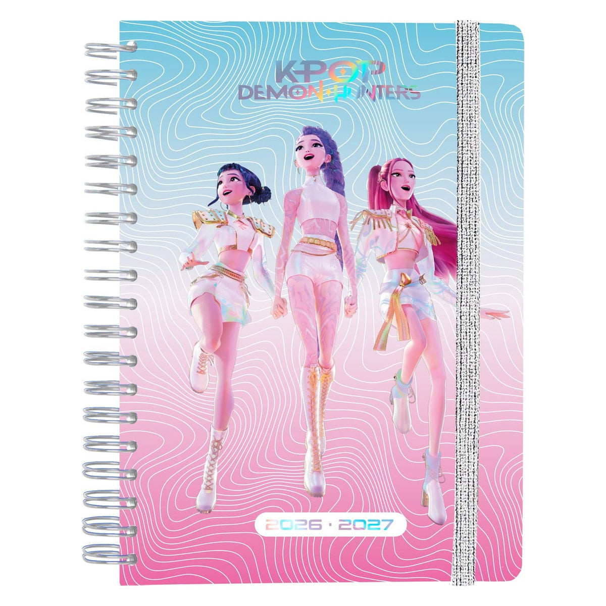 Image produit KPop Demon Hunters Agenda hebdomadaire 2026/2027 A5