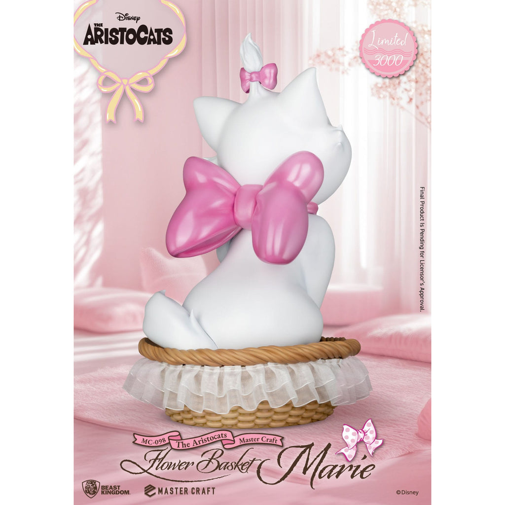 Image produit Les Aristochats Statue Master Craft Panier de fleurs Marie 32 cm