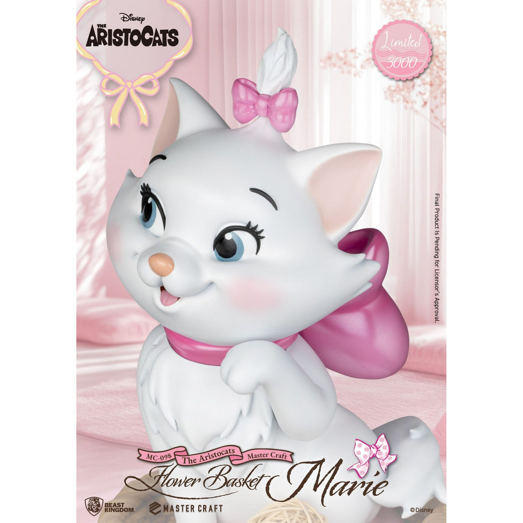 Image produit Les Aristochats Statue Master Craft Panier de fleurs Marie 32 cm
