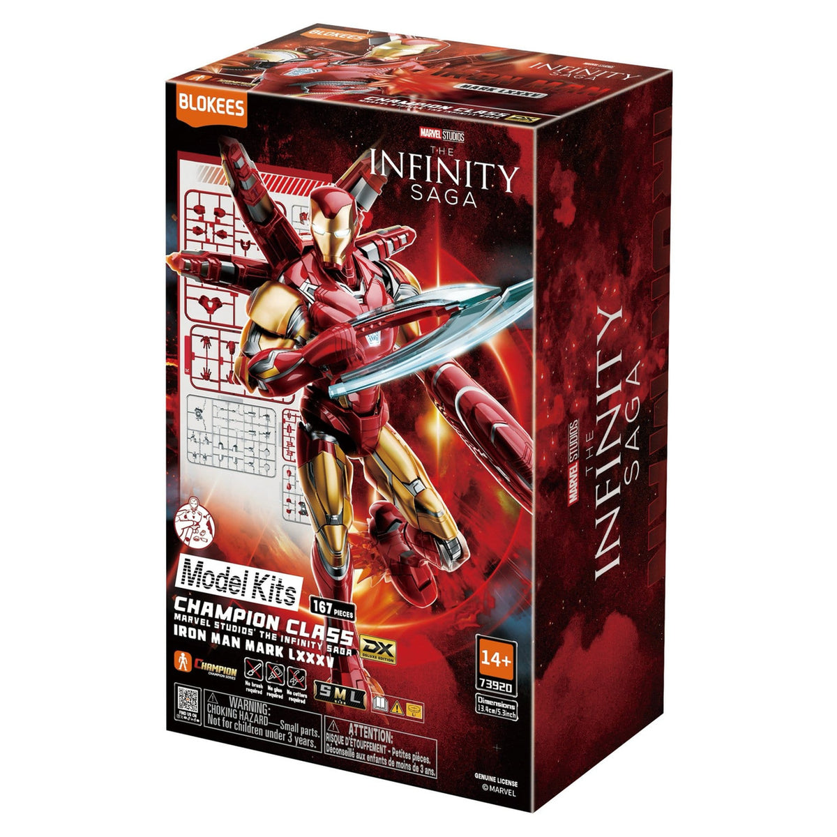 Image produit Set de construction Marvel Blokees Iron Man