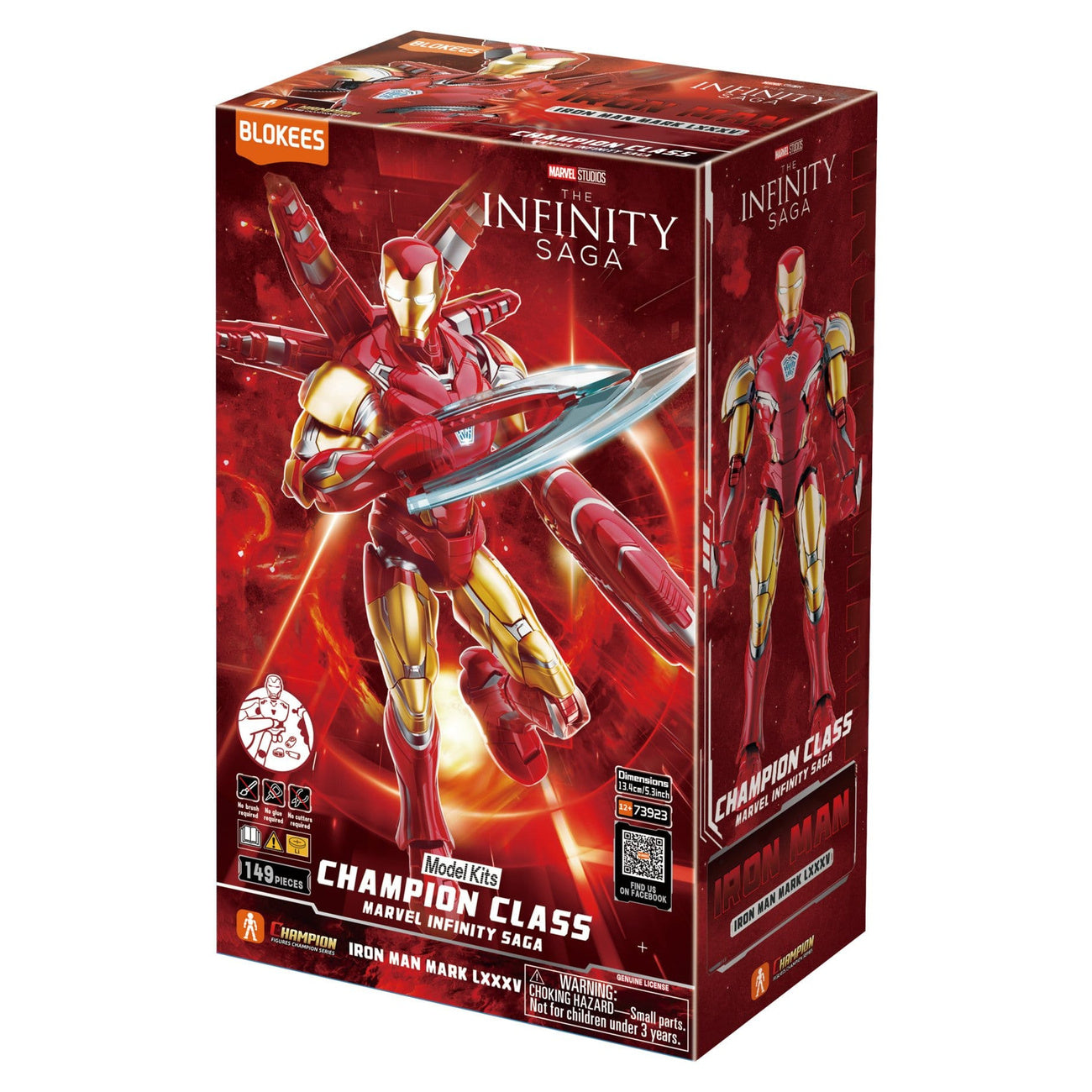 Image produit Set de construction Marvel Blokees Iron Man