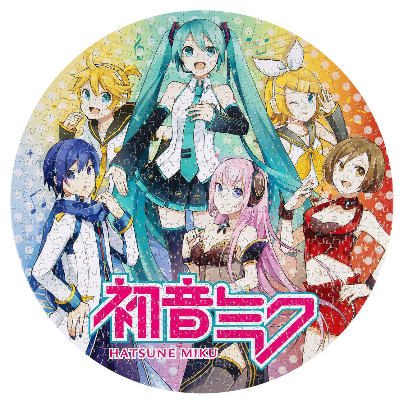 Image produit Puzzle rond Hatsune Miku 500 pièces
