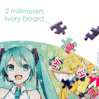 Image produit Puzzle rond Hatsune Miku 500 pièces