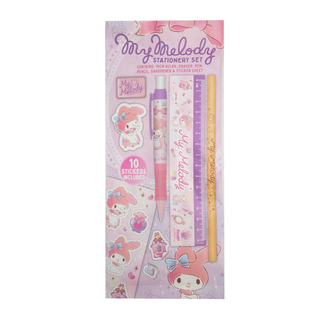 Image produit Set de papeterie Sanrio My Melody 6 pièces