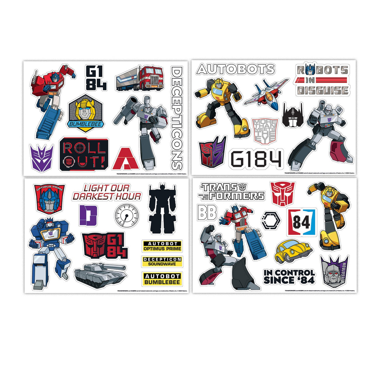 Product image Transformers Sticker Set Various