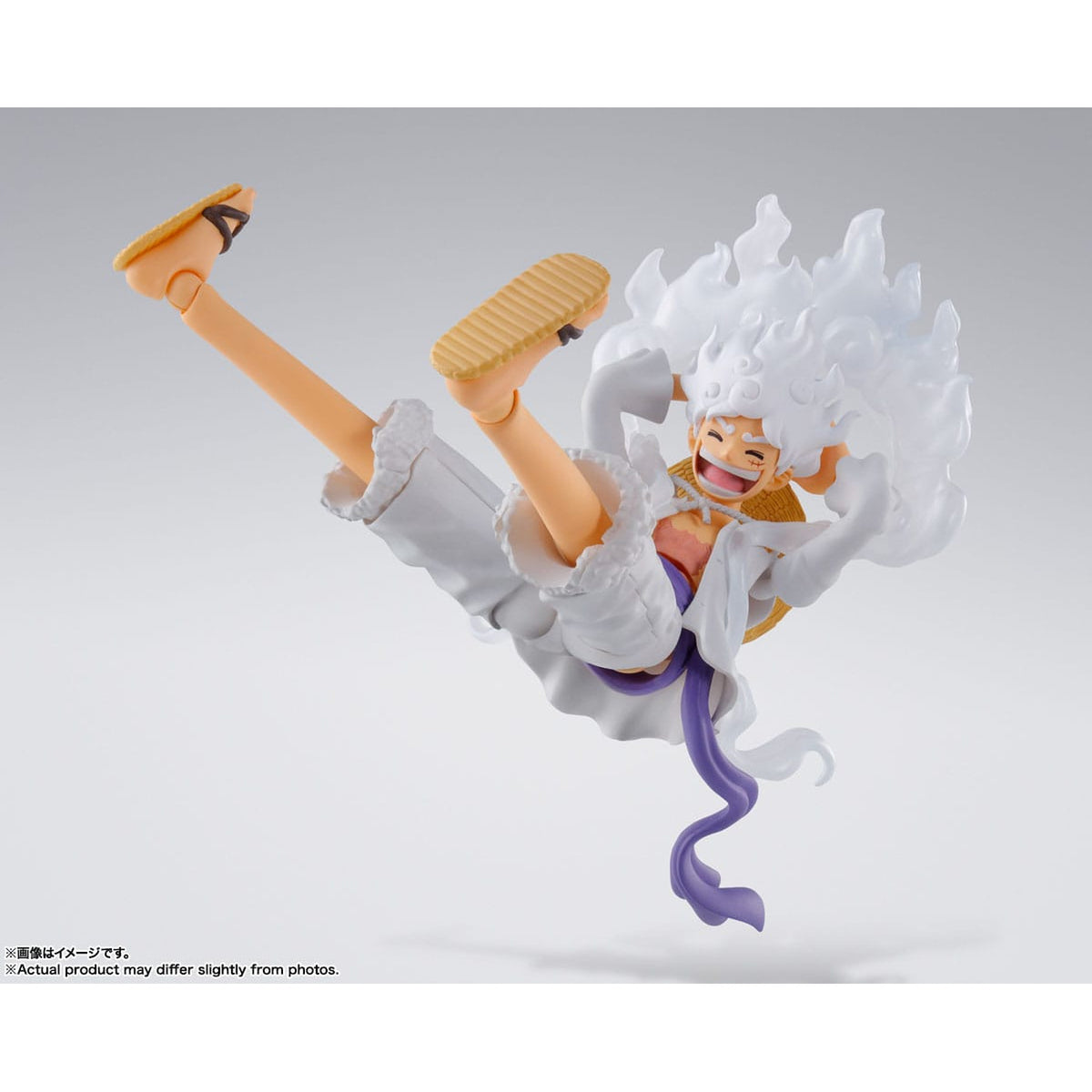 Image produit One Piece S.H. Figuarts figurine articulée Monkey D. Luffy Gear 5