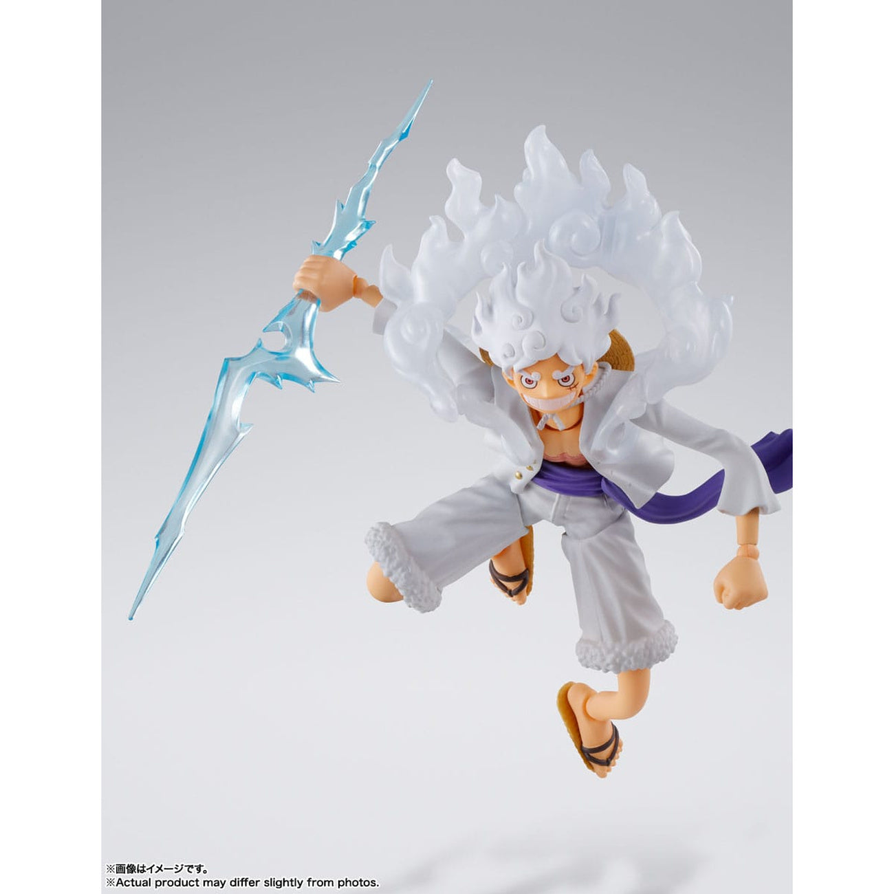 Image produit One Piece S.H. Figuarts figurine articulée Monkey D. Luffy Gear 5