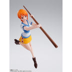 Image produit One Piece figurine articulée S.H. Figuarts Nami Romance Dawn 14 cm