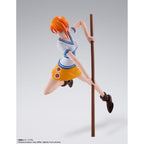 Image produit One Piece figurine articulée S.H. Figuarts Nami Romance Dawn 14 cm
