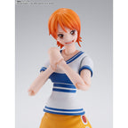 Image produit One Piece figurine articulée S.H. Figuarts Nami Romance Dawn 14 cm