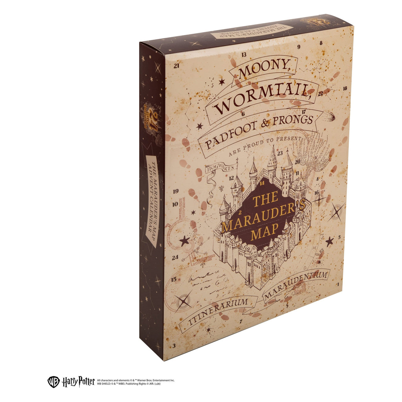 Image produit Harry Potter Calendrier de l'Avent Carte du Maraudeur Nouvelle Édition 2026