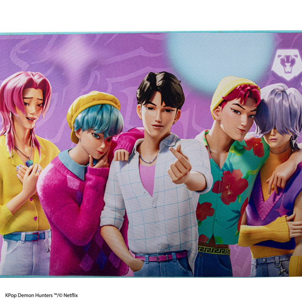 Image produit KPop Demon Hunters Sous-main de bureau Saja Boys XL