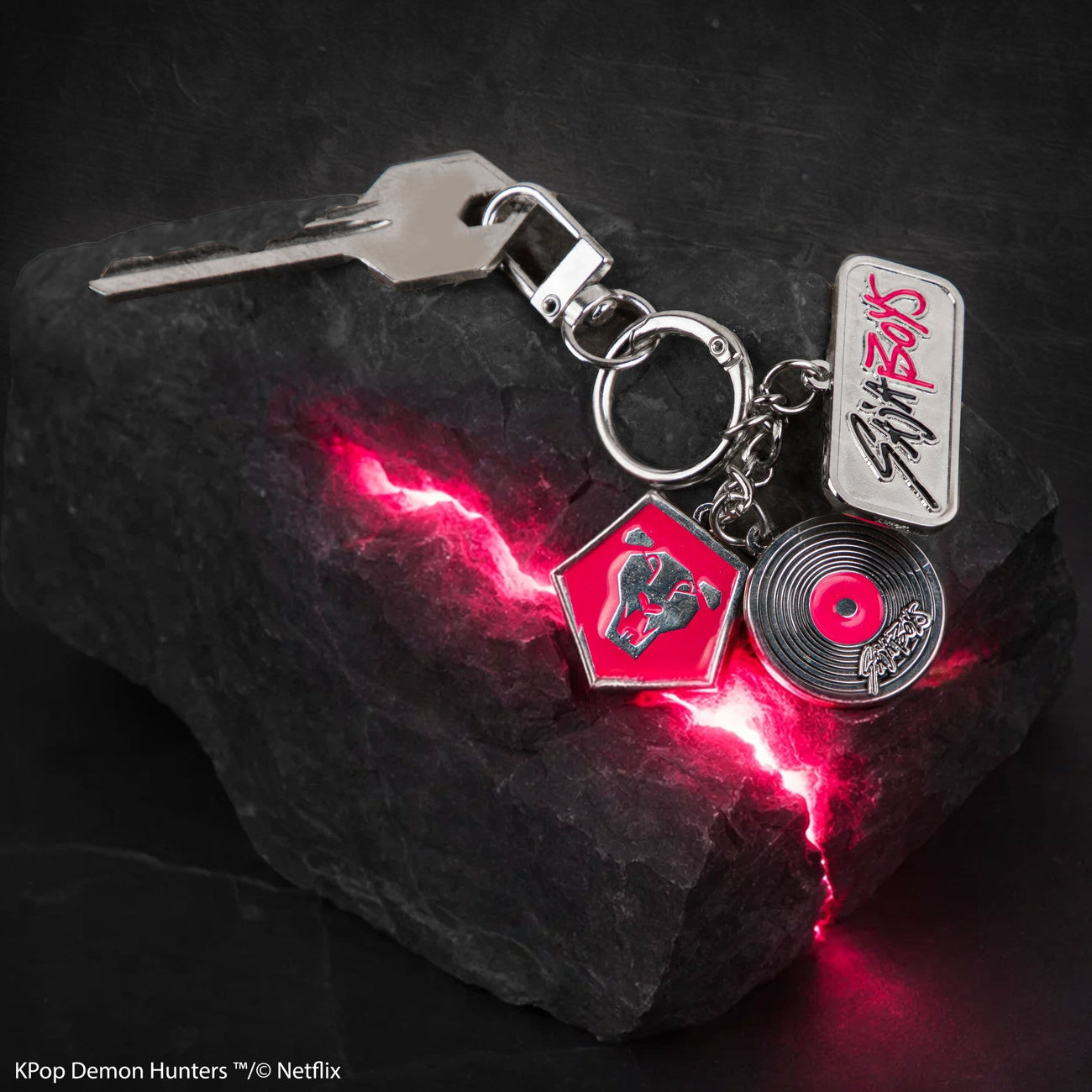 Image produit Porte-clés breloque KPop Demon Hunters Saja Boys