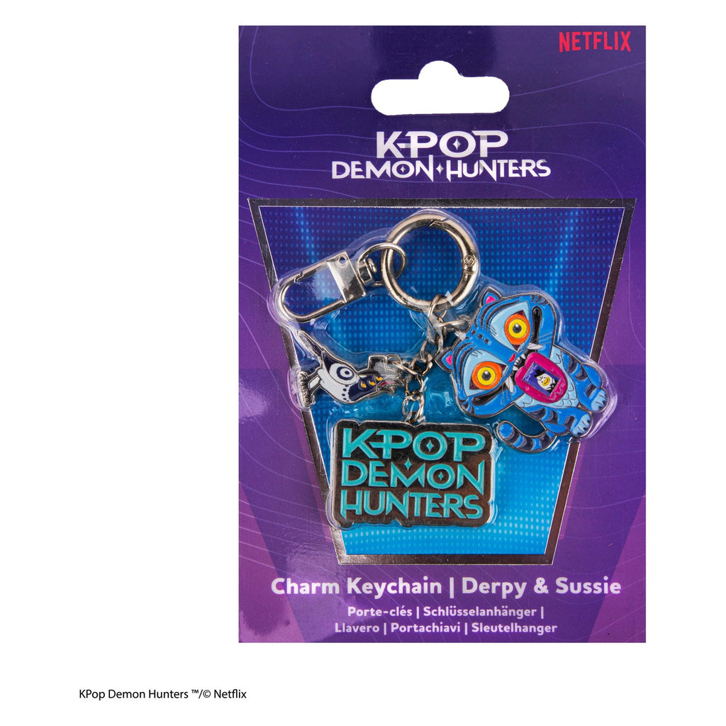 Image produit Porte-clés à breloques KPop Demon Hunters Derpy & Sussie