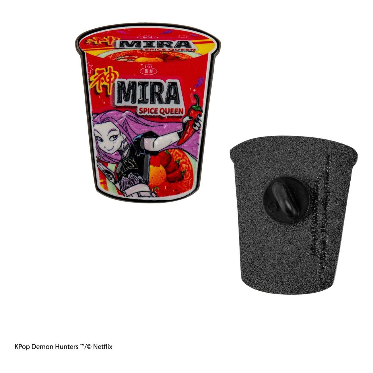 Image produit Pin's KPop Demon Hunters Mira Spice Queen Noodles