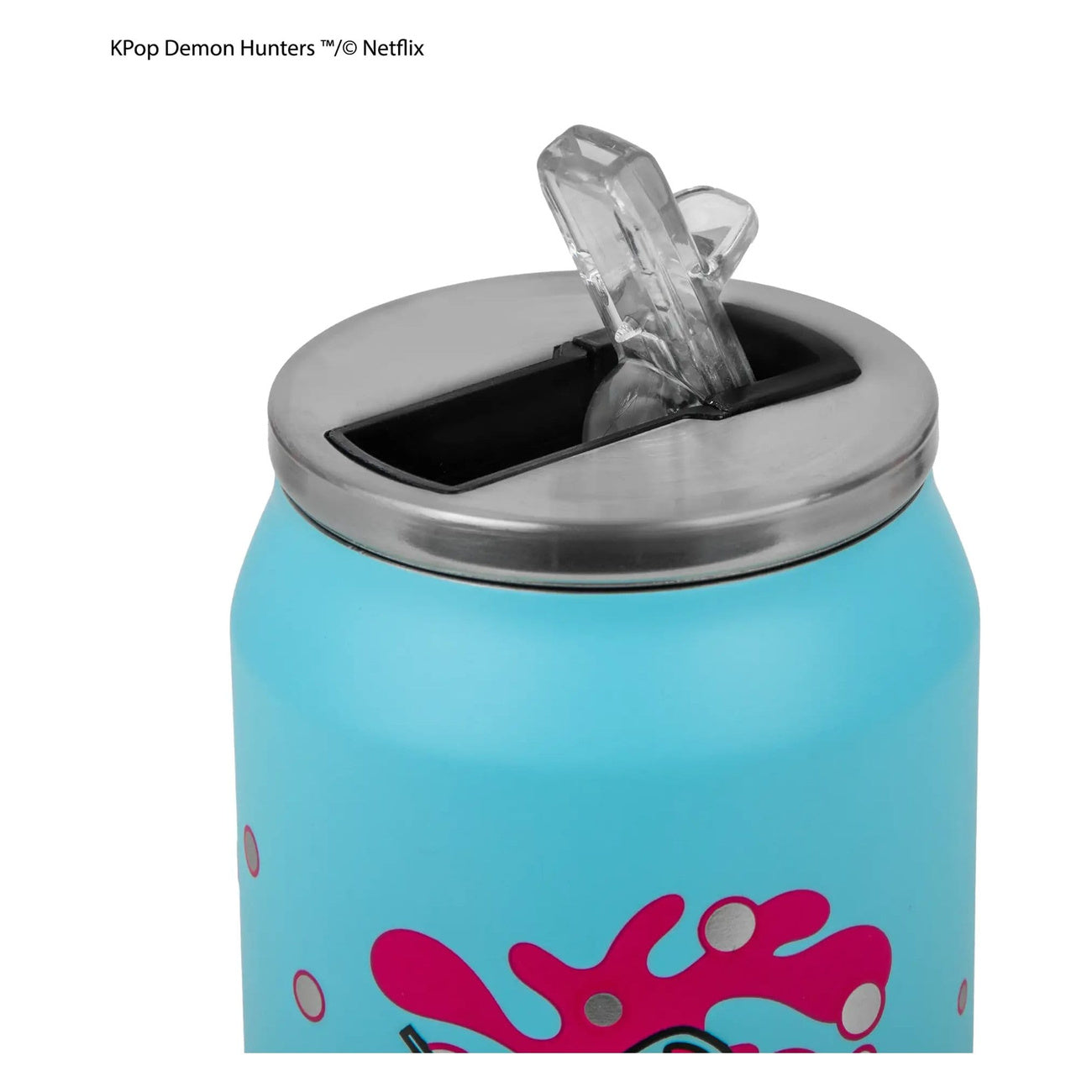 Image produit KPop Demon Hunters Gobelet isotherme Soda Pop Can avec paille