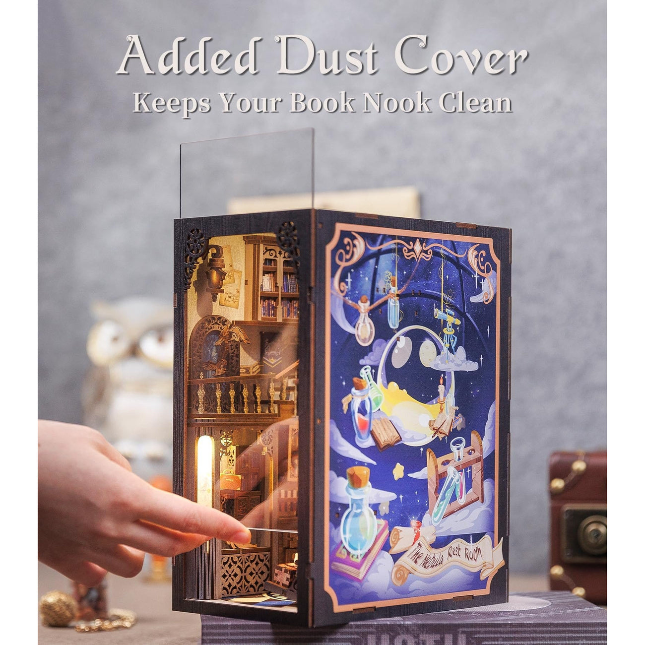 Image produit Book Nook Nebula Salle commune 23 x 11 cm