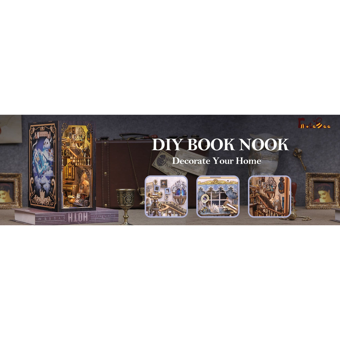 Image produit Book Nook Nebula Salle commune 23 x 11 cm